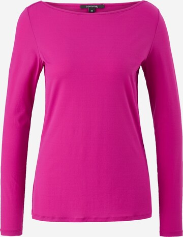 COMMA Shirt in Roze: voorkant