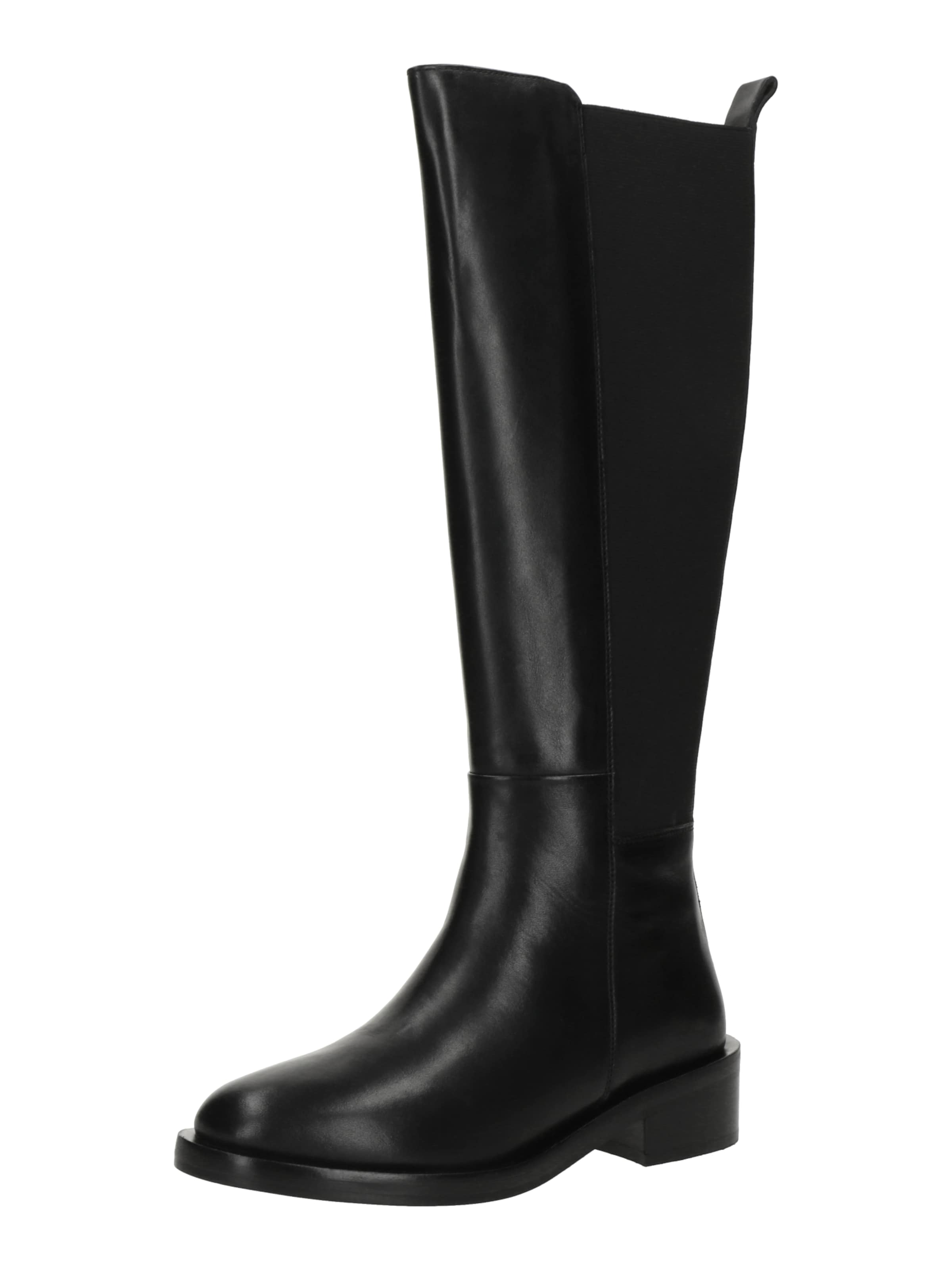 ABOUT YOU Μπότες 'Flora' σε μαύρο: μπροστά