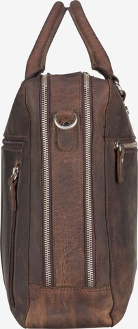 LEONHARD HEYDEN Document Bag 'Salisbury 7661' in Brown