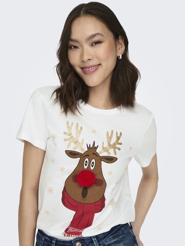 ONLY Shirt 'LYRSA' in Wit