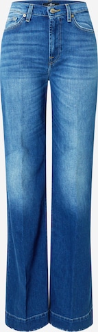 7 for all mankind Bootcut Jeans i blå: framsida