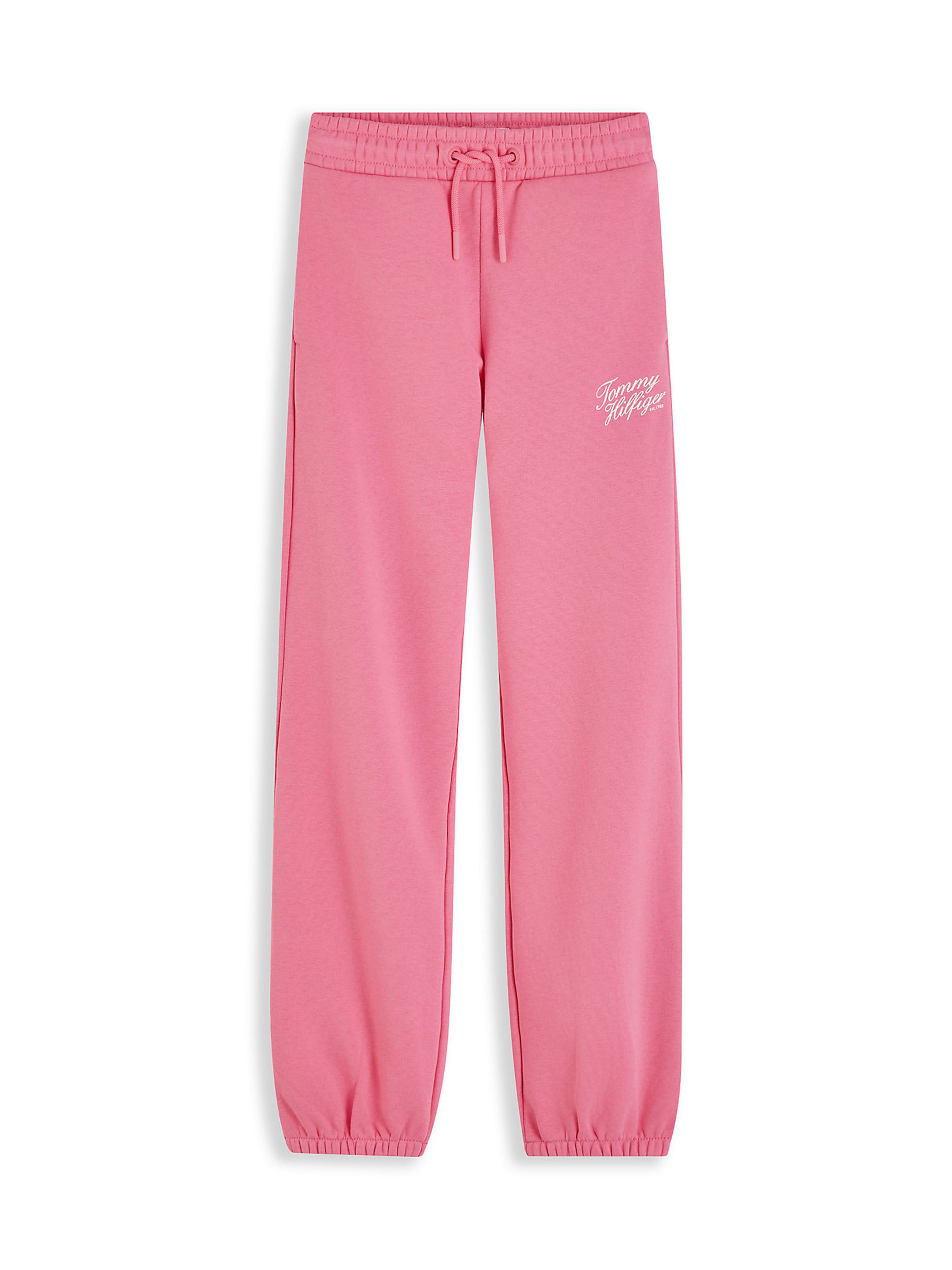 Pantalon TOMMY HILFIGER en rose : devant