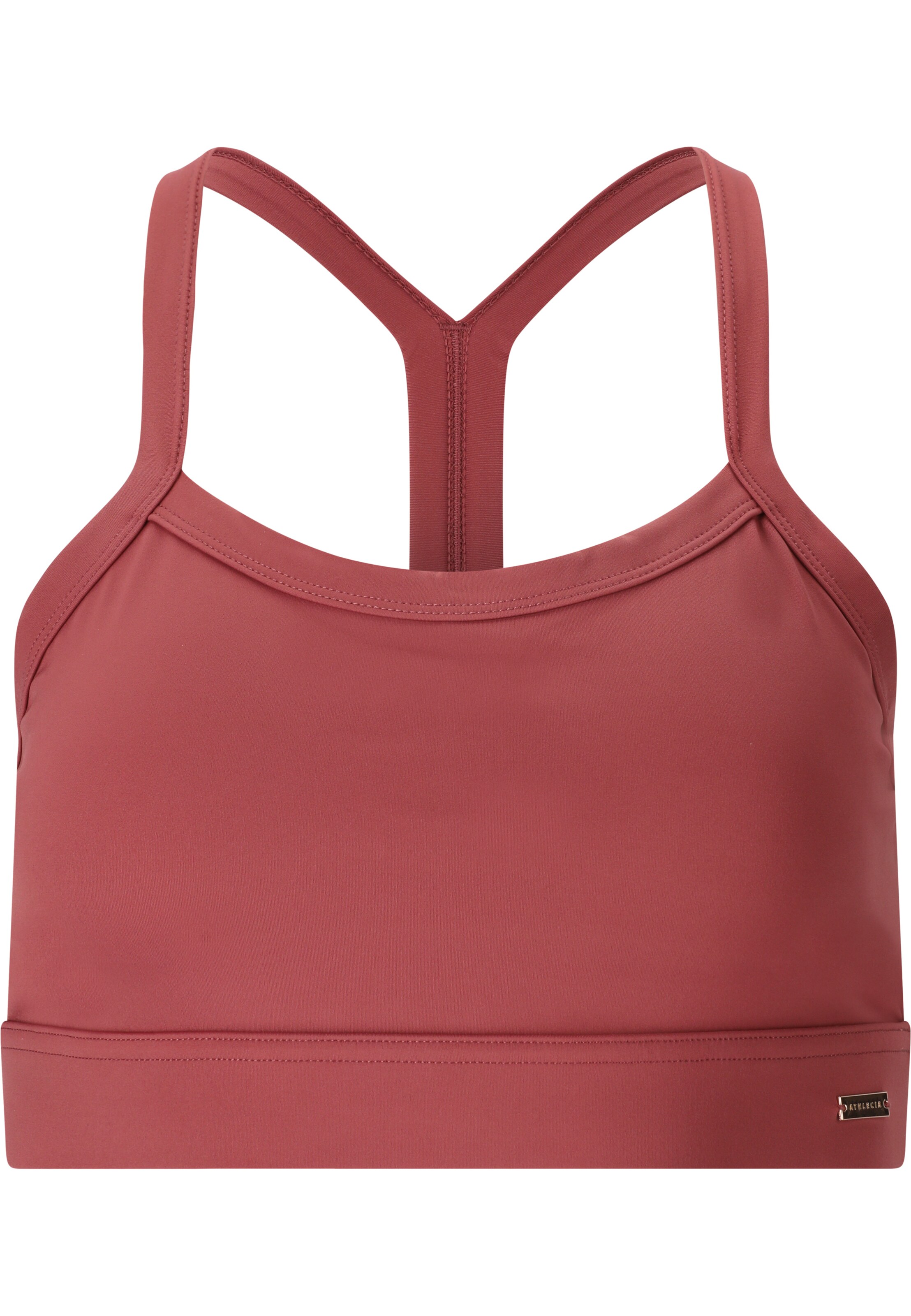 Athlecia Sports bra 'Bloom V2' in Red: front