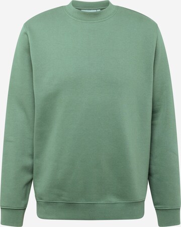 Sweat-shirt WEEKDAY en vert : devant