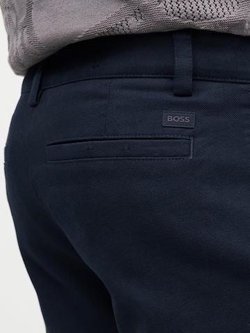 Regular Pantalon chino BOSS en bleu