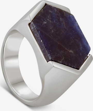 Akitsune Ring 'Abyss' in Blue: front