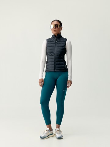 Skinny Gilet de sport ' Vortex ' Born en noir