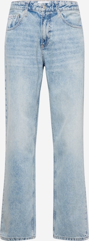 Calvin Klein Jeans Loosefit Jeans in Blauw: voorkant