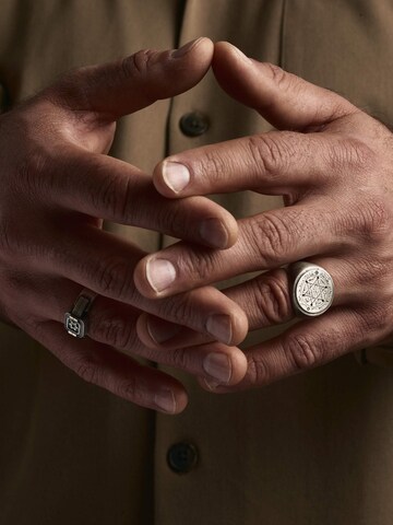 Anello 'SHIELD OF DAVID' di REYTEL in argento