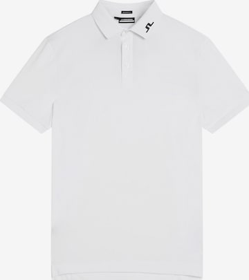 J.Lindeberg - Camiseta funcional en blanco: frente