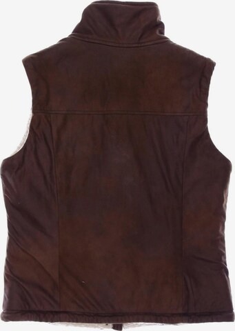 Abercrombie & Fitch Vest in M in Brown: front