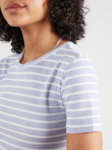 Tricou 'PCRUKA' de la PIECES pe mov