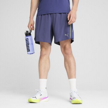 PUMA Regular Sportbroek 'Velocity 7' in Blauw: voorkant