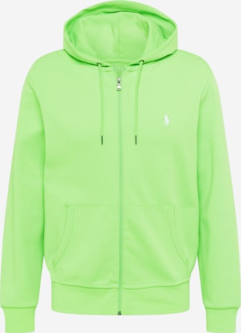 Polo Ralph Lauren Кофта на молнии в Зеленый: спереди