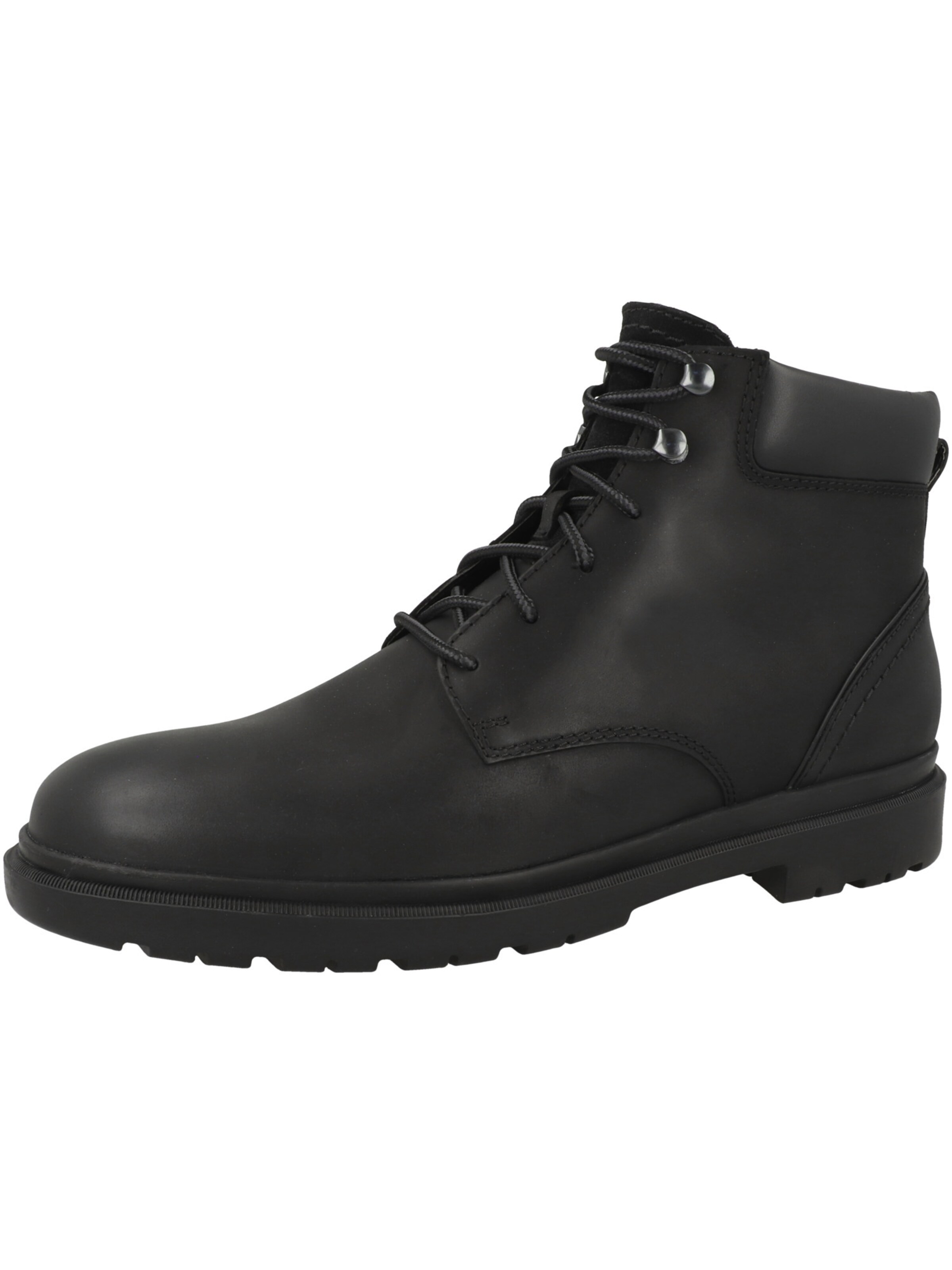 GEOX - Botas com atacadores 'Andalo' em preto: frente