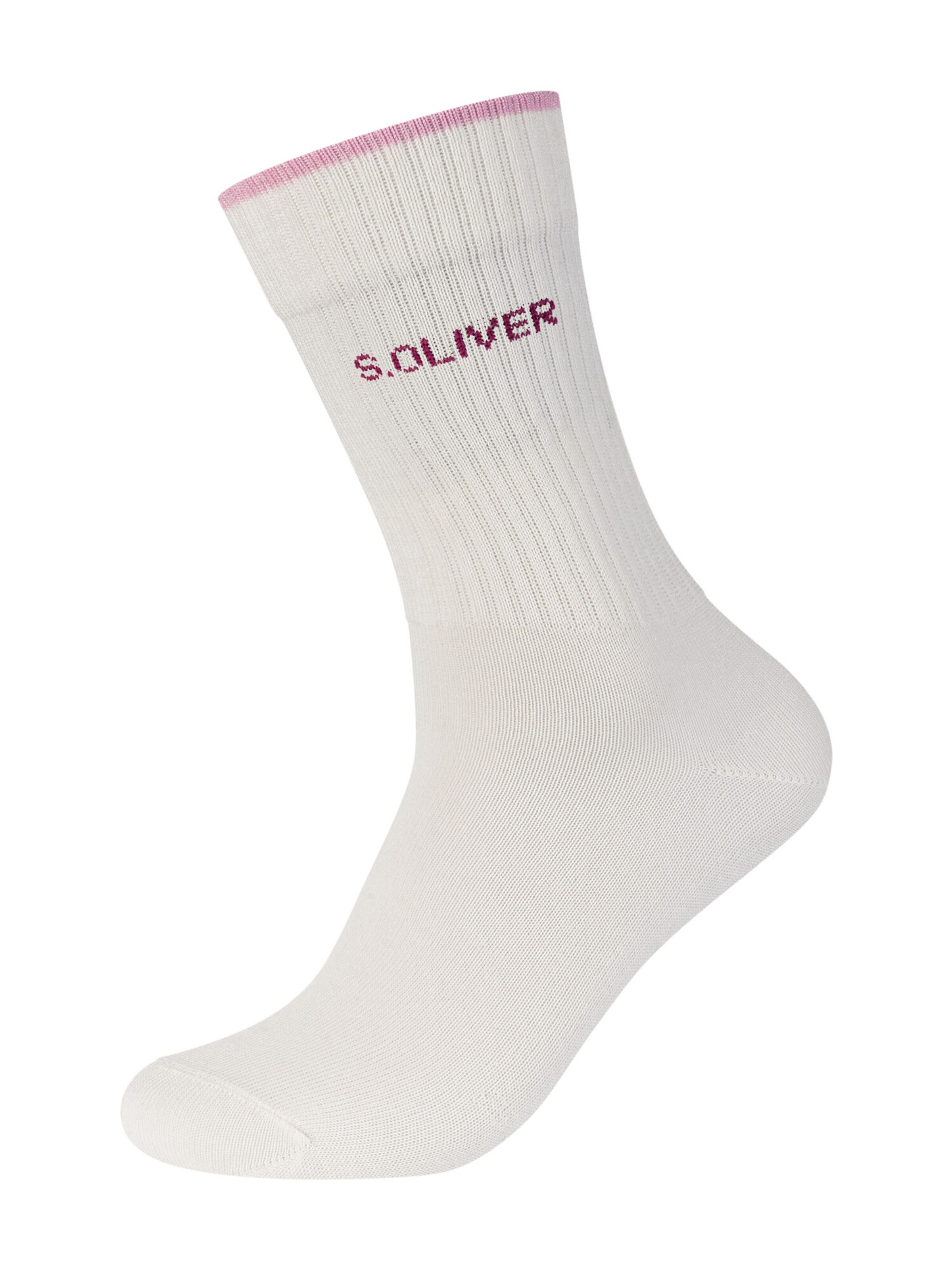 s.Oliver Socken in Weiß