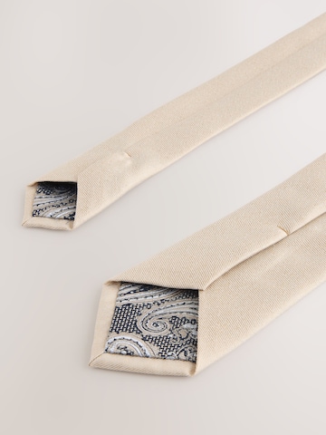Next - Corbata en beige