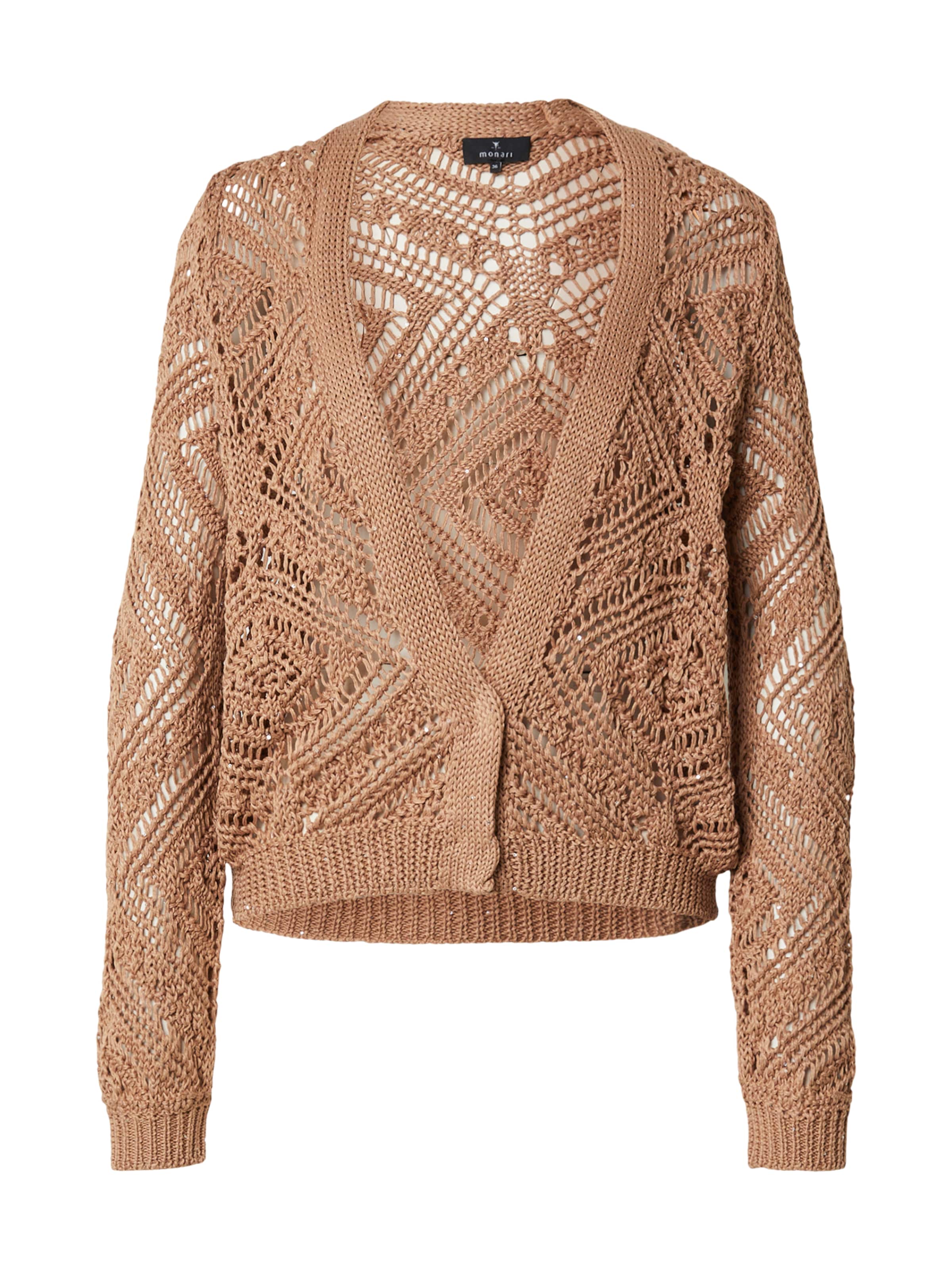 monari Strickjacke in Braun: Vorderseite