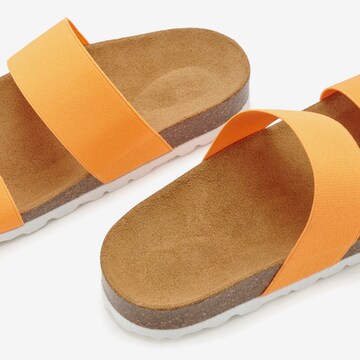 VIVANCE - Sapato aberto em laranja