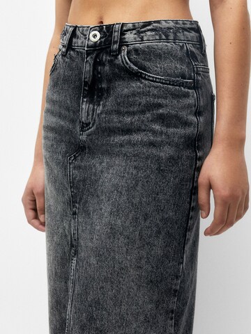 Pull&Bear Rok in Grijs