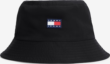 juoda Tommy Jeans Skrybėlaitė: priekis