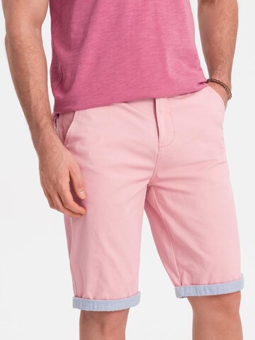 Ombre Regular Chino in Roze
