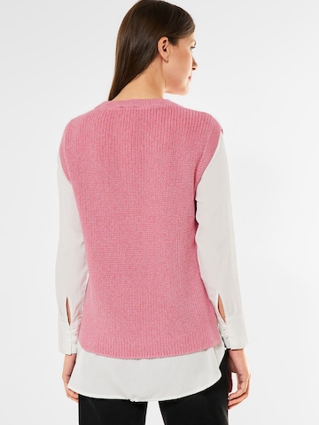 STREET ONE Pullover in Pink