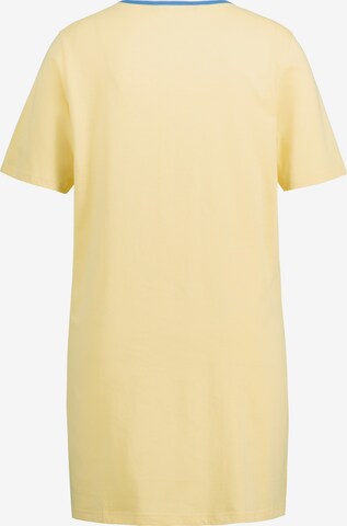 Chemise de nuit Ulla Popken en jaune