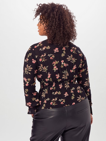 ABOUT YOU Curvy Blouse 'Lil' in Zwart