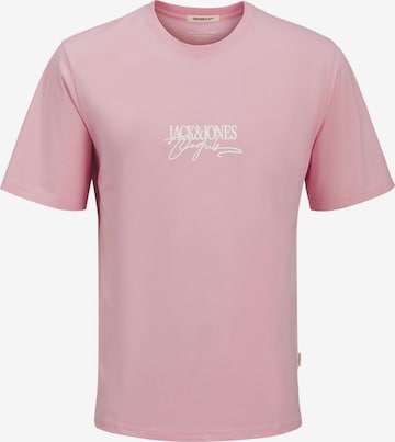 T-Shirt 'JORAlmeria' JACK & JONES en rose : devant