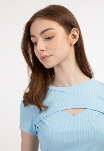 MYMO Top in Blauw