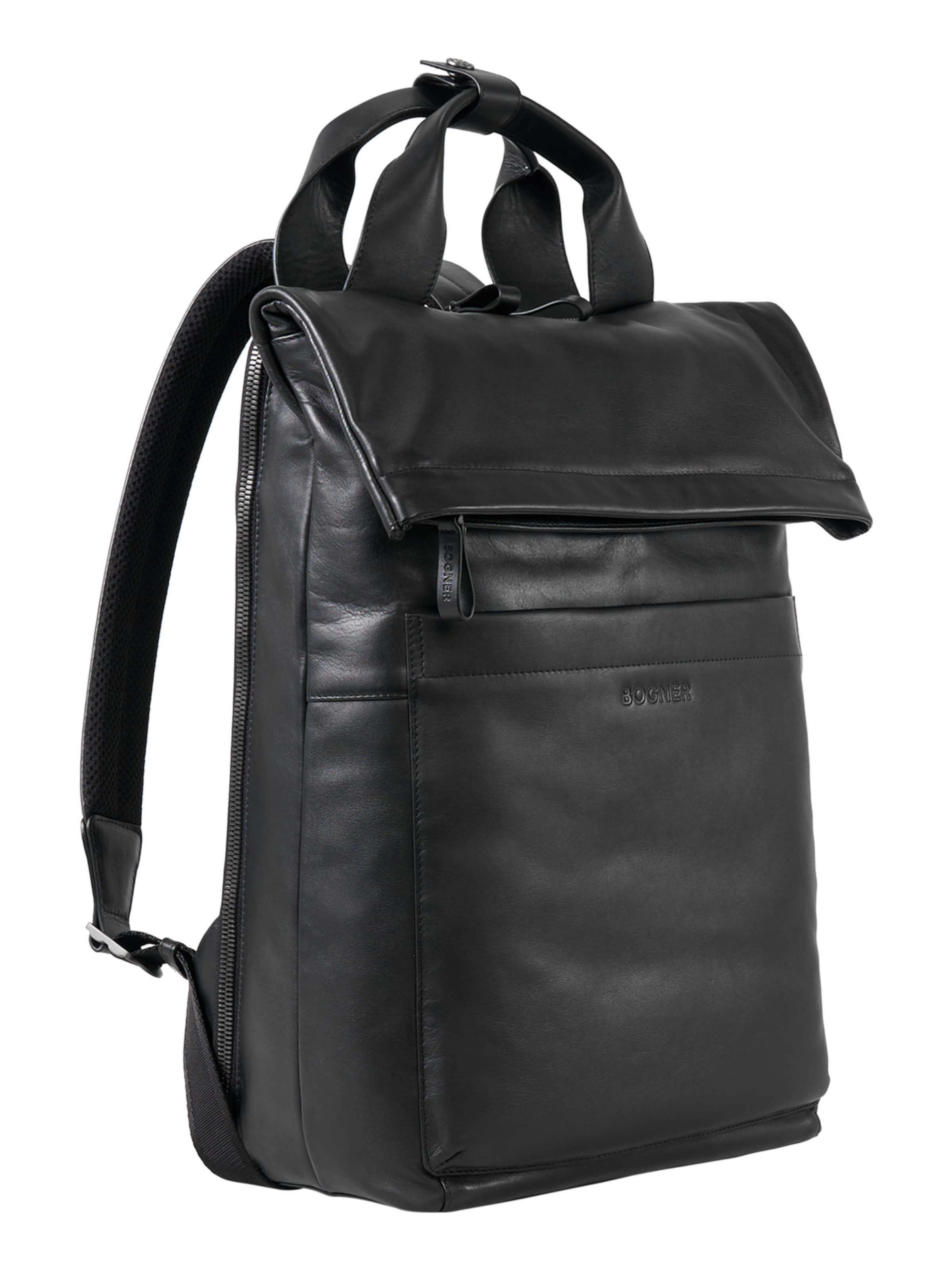 BOGNER Rucksack 'Calgary Leon ' in Schwarz