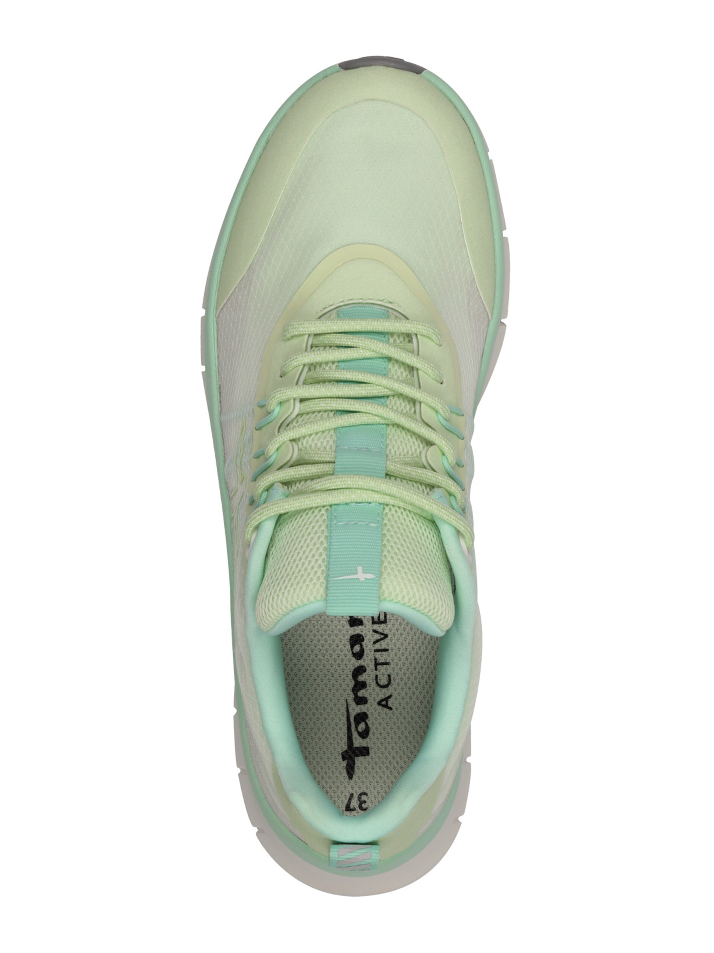 Tamaris Trampki niskie w kolorze zielony