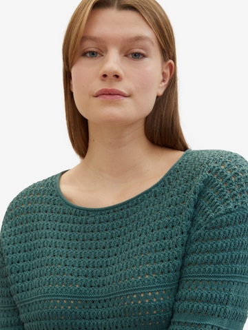 zaļš Tom Tailor Women + Džemperis