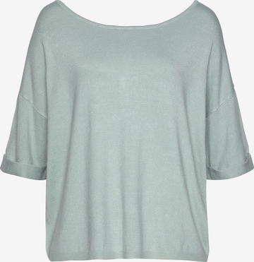 VIVANCE Sweater in Green: front