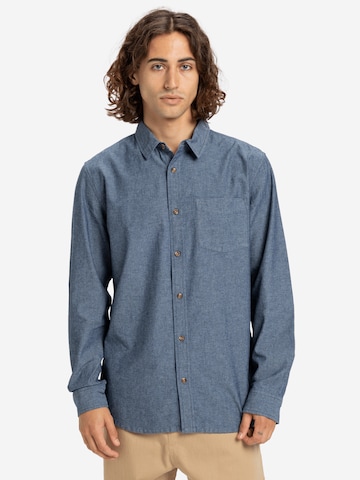 QUIKSILVER Regular Fit Hemd 'Yosemite Chambrayls' in Blau: Vorderseite