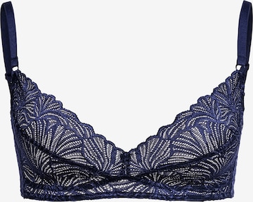 Bustier Soutien-gorge Erlich Textil en bleu : devant