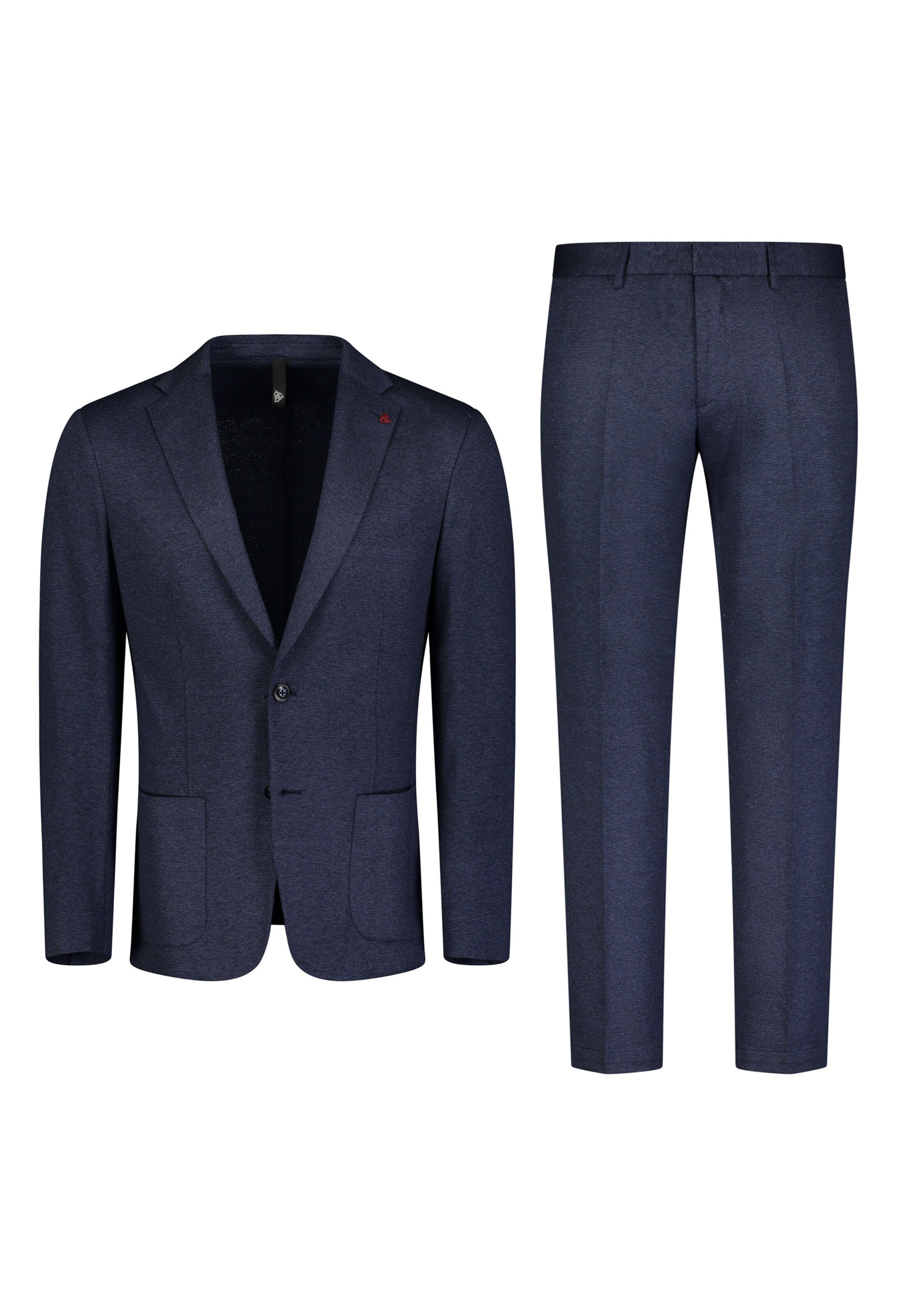 ROY ROBSON Slimfit Hosenanzug Slim Fit in Blau: Vorderseite