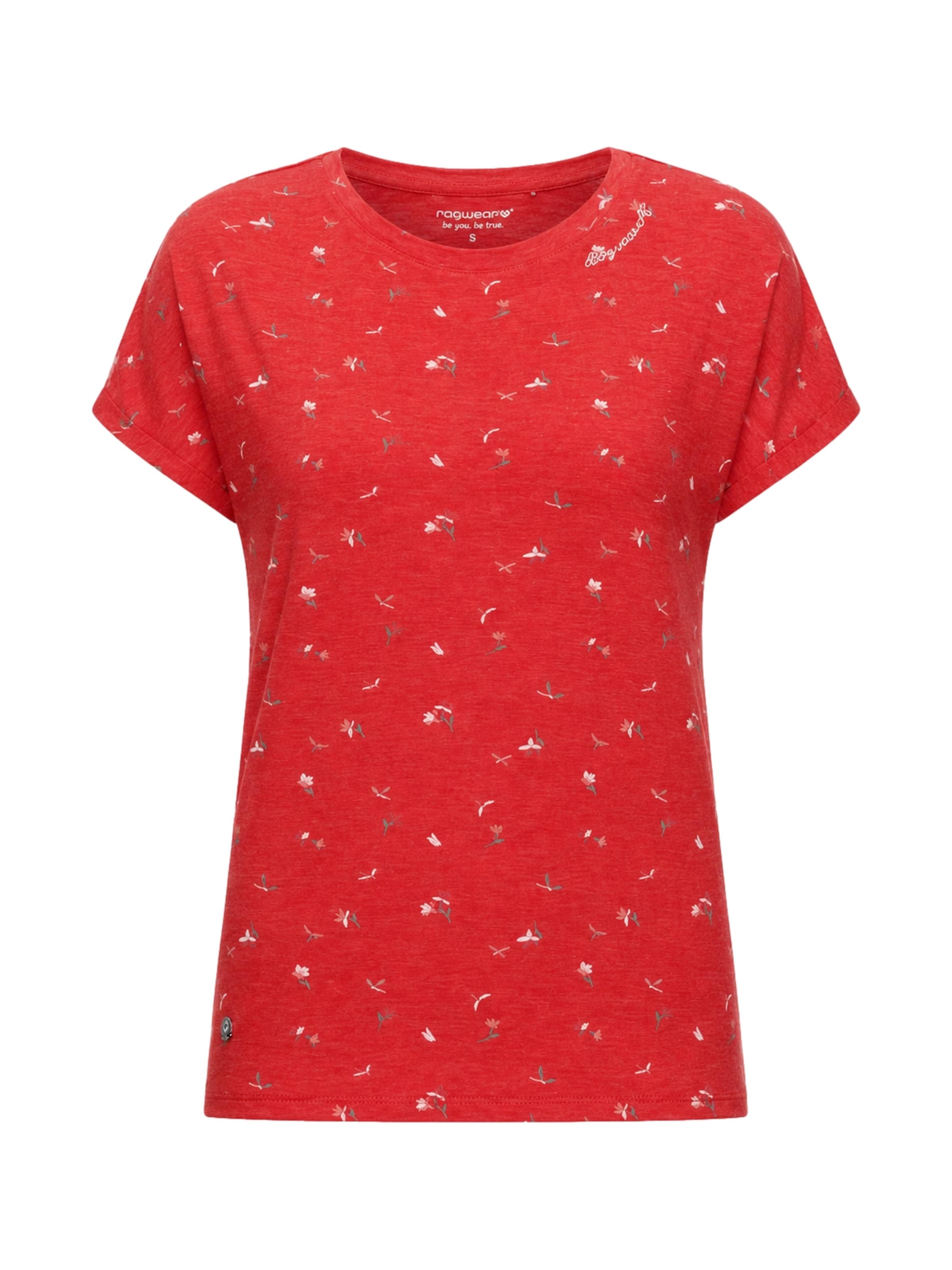 Tricou de la Ragwear pe roșu: față