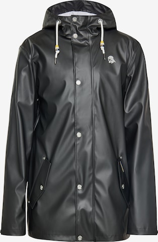 Schmuddelwedda Funkcionalna jakna | črna barva: sprednja stran