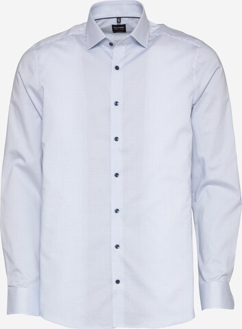 OLYMP Button Up Shirt in Blue: front