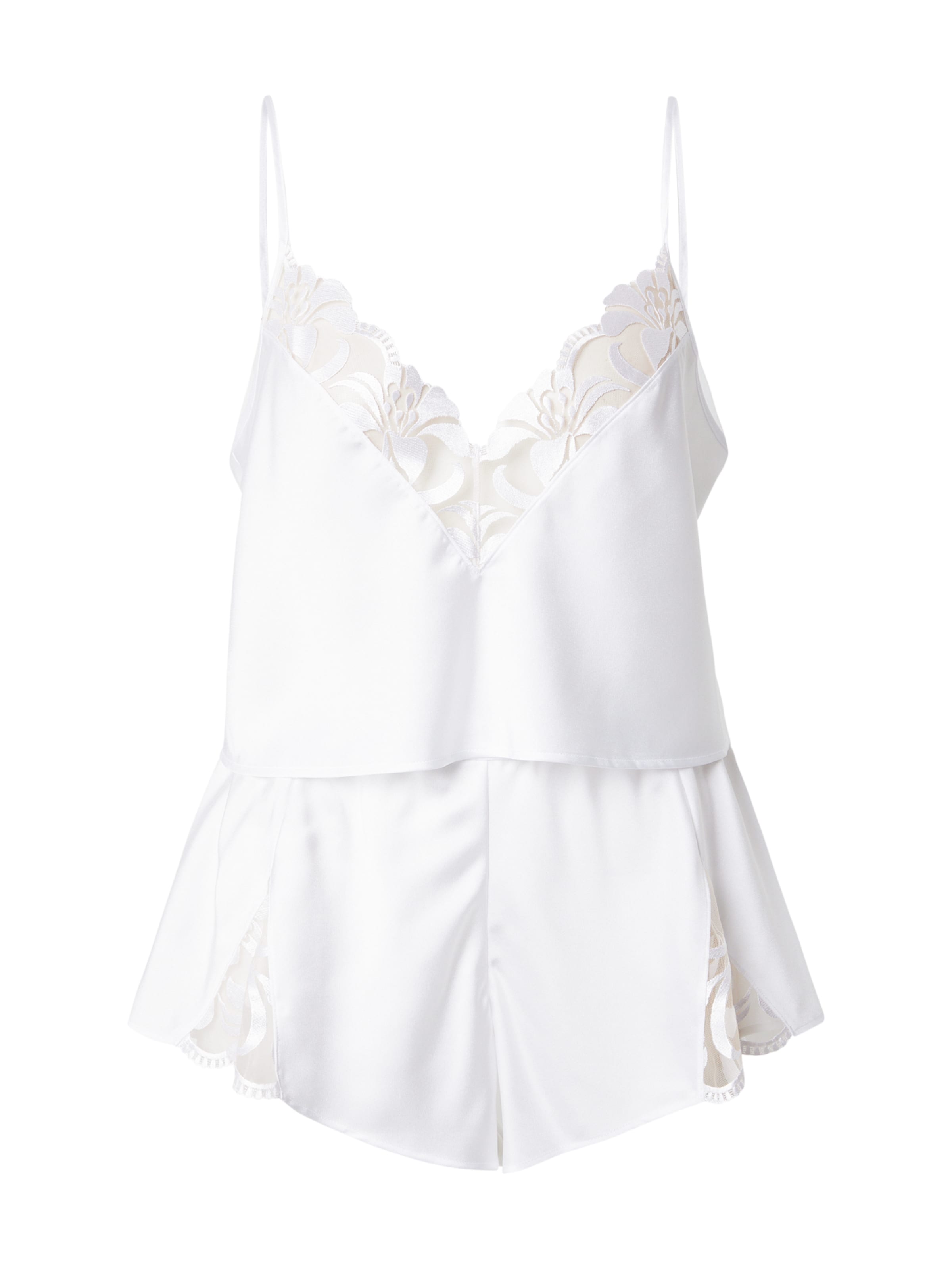 Bluebella Kraťasy 'Leonora' - Biela: predná strana