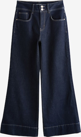 mėlyna Next Plačios klešnės Džinsai: priekis