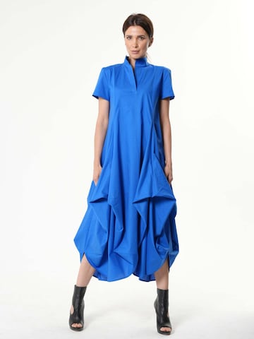 Metamorphoza Dress in Blue: front