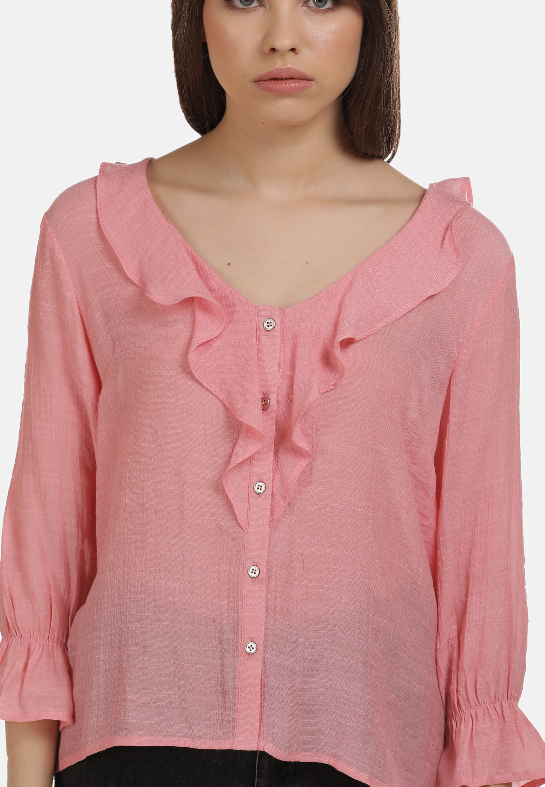 MYMO Bluse in Rosa 