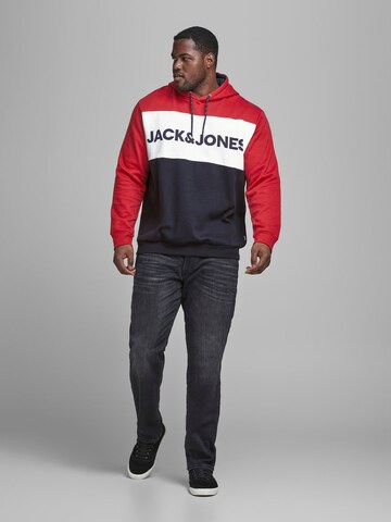 Jack & Jones Plus Majica | rdeča barva