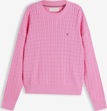 Pull-over TOMMY HILFIGER en rose : devant