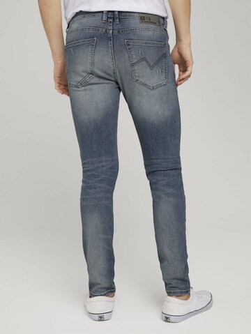 Coupe slim Jean 'Piers' TOM TAILOR DENIM en bleu