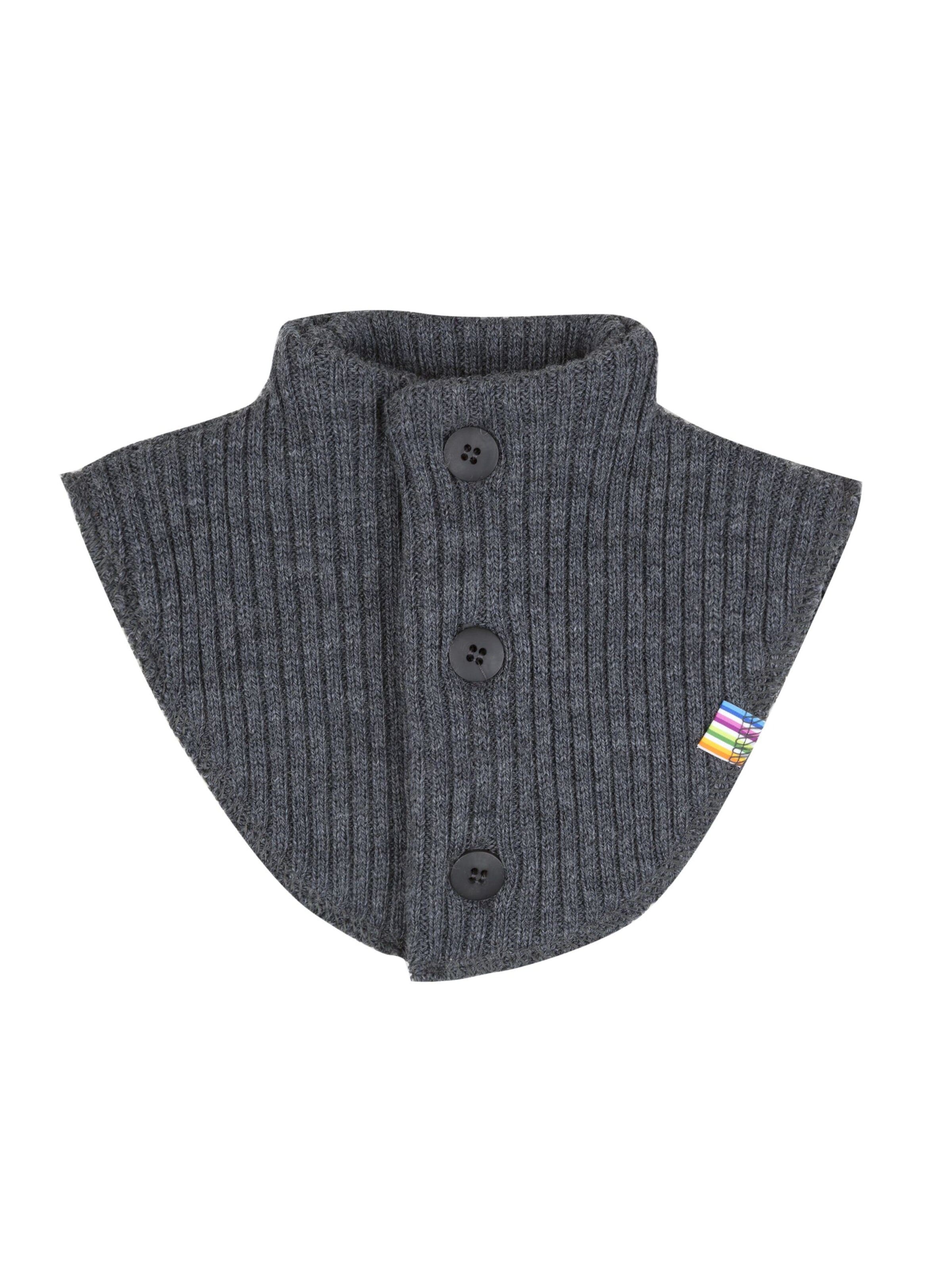 JOHA Schal 'Schalkragen aus Wollfleece'‌‌‌‌‌‌‌‌ in Grau: Vorderseite