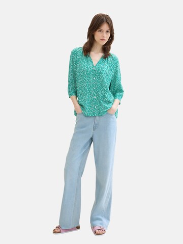 TOM TAILOR DENIM Blouse in Green